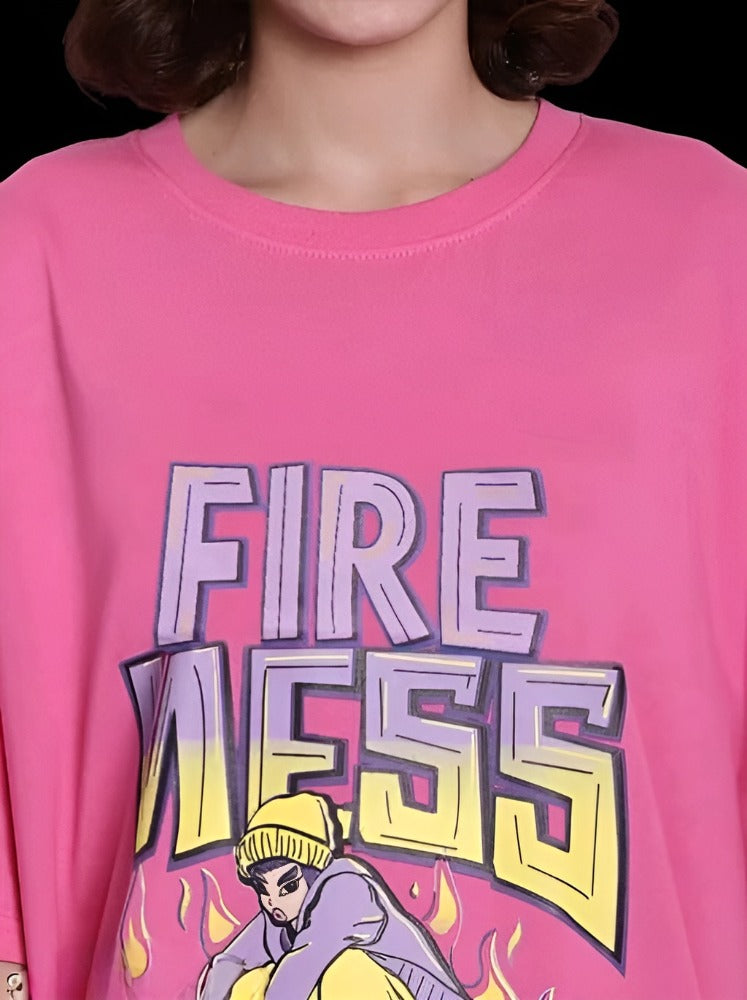Oversized, Printed, Baggy T-shirts for Women