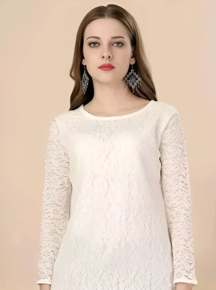 White Kurti for Women