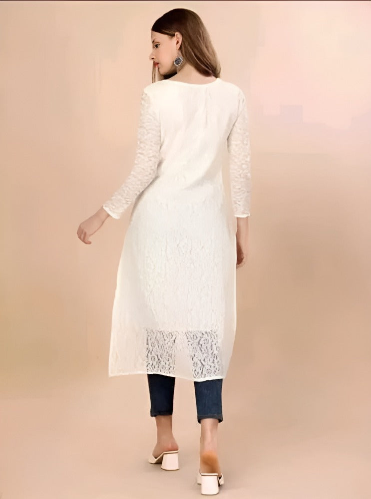 White Kurti for Women