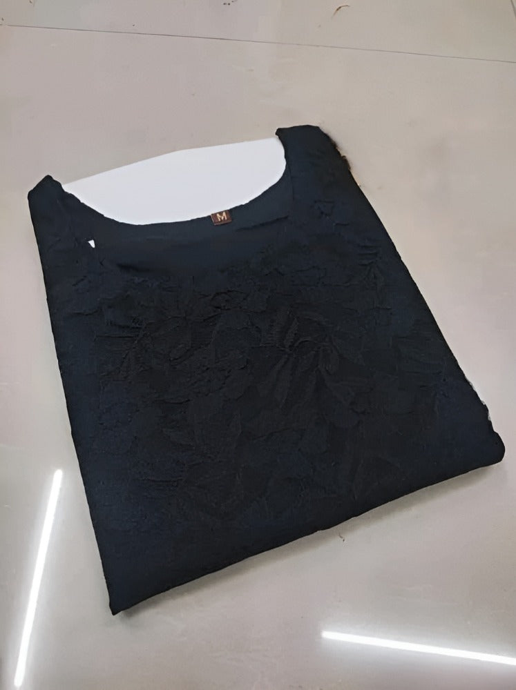 Black Kurti for Woman