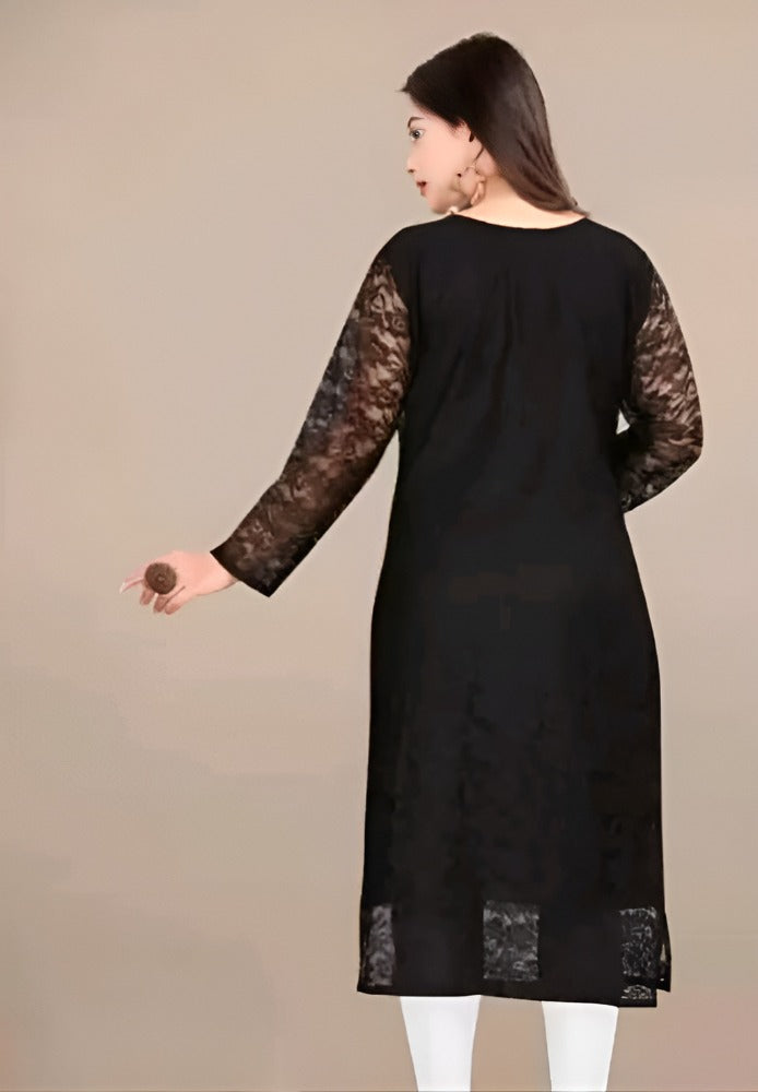 Black Kurti for Woman