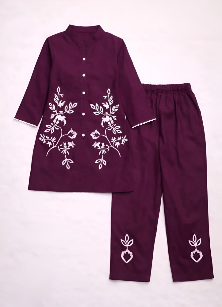 Women Printed Sleeve co-ord set