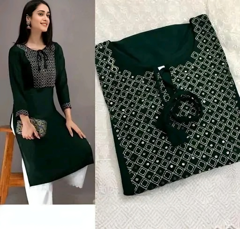 Rayon Kurti for Women