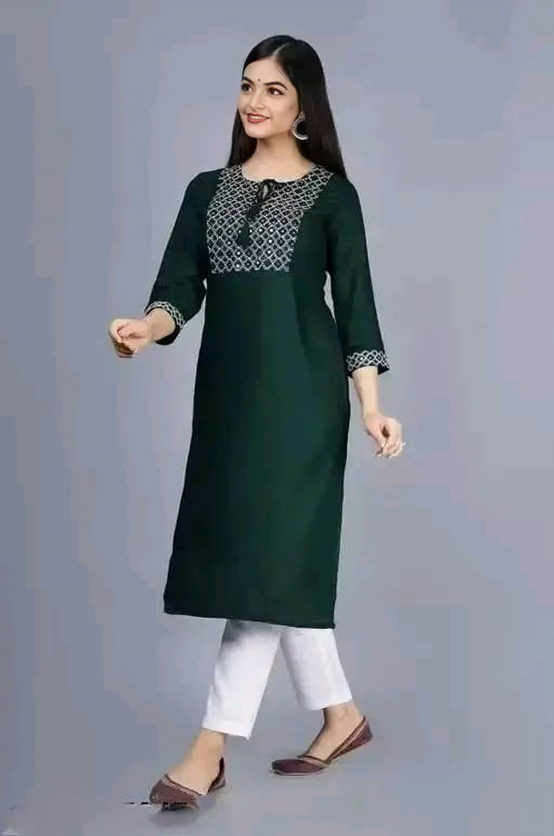 Rayon Kurti for Women